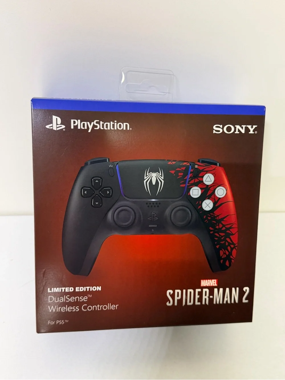 Spider-Man 2 Limited Edition PlayStation 5 / PS5 Sony DualSense Controller (NEW)